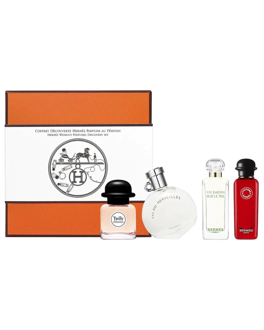 Hermes Women's Perfume Discovery 4pc Set