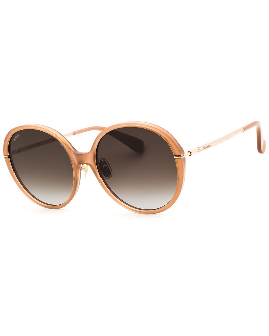 Max Mara Women's Mm0111-k 58mm Sunglasses In Brown