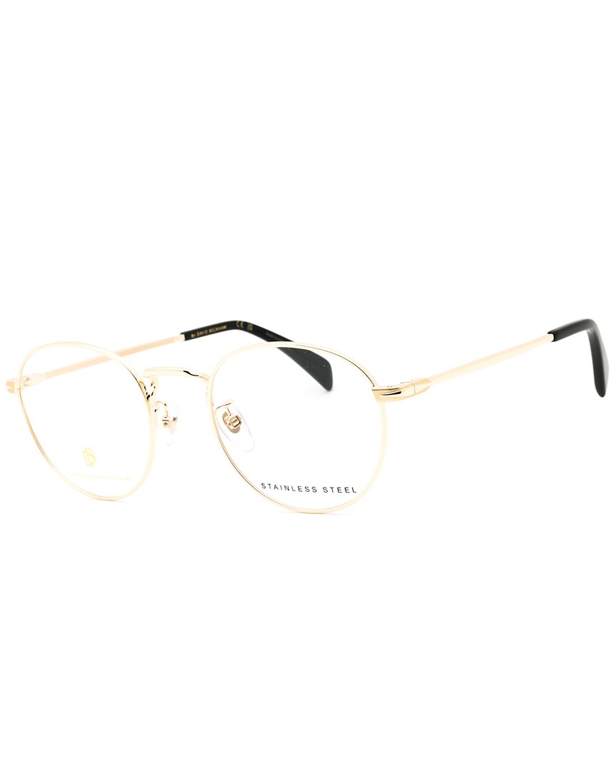David Beckham Men's Db 1015 52mm Optical Frames In Gold