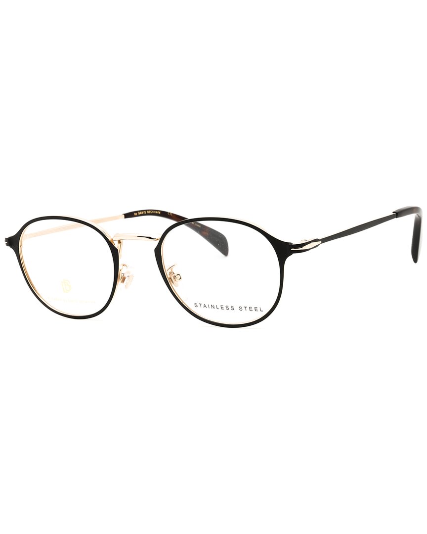 David Beckham Men's Db 7055 48mm Optical Frames In Black