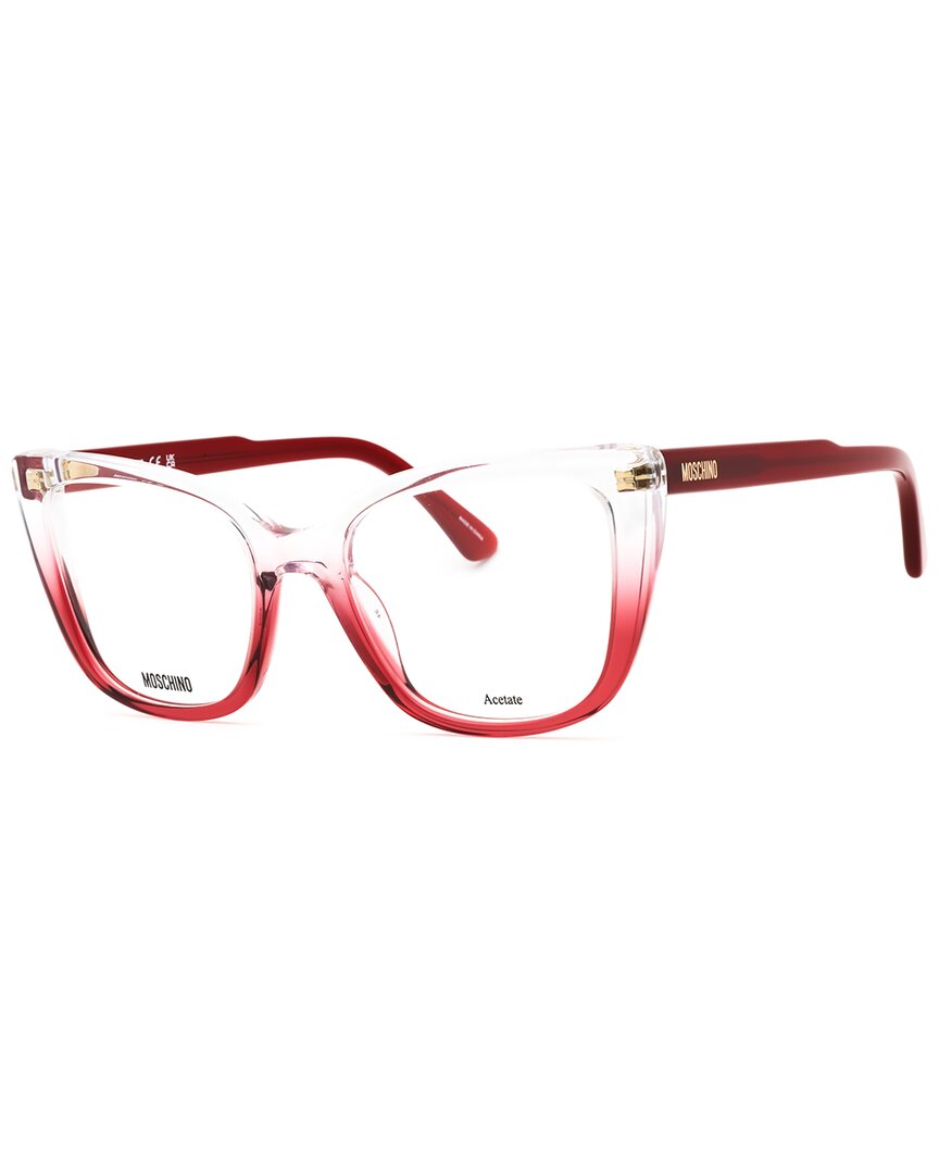 Moschino Women's Mos603 52mm Optical Frames In Red