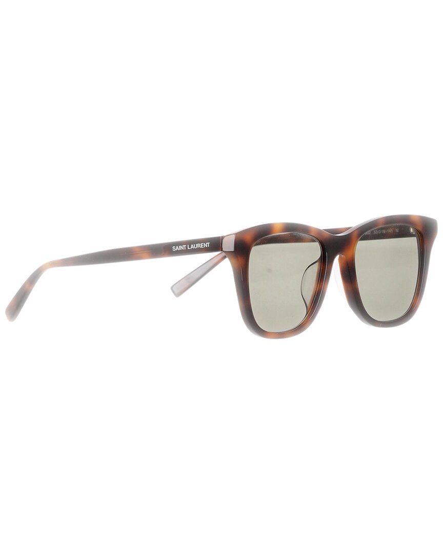 Saint Laurent Tortoise-shell Sunglasses (authentic Pre-loved) In Brown