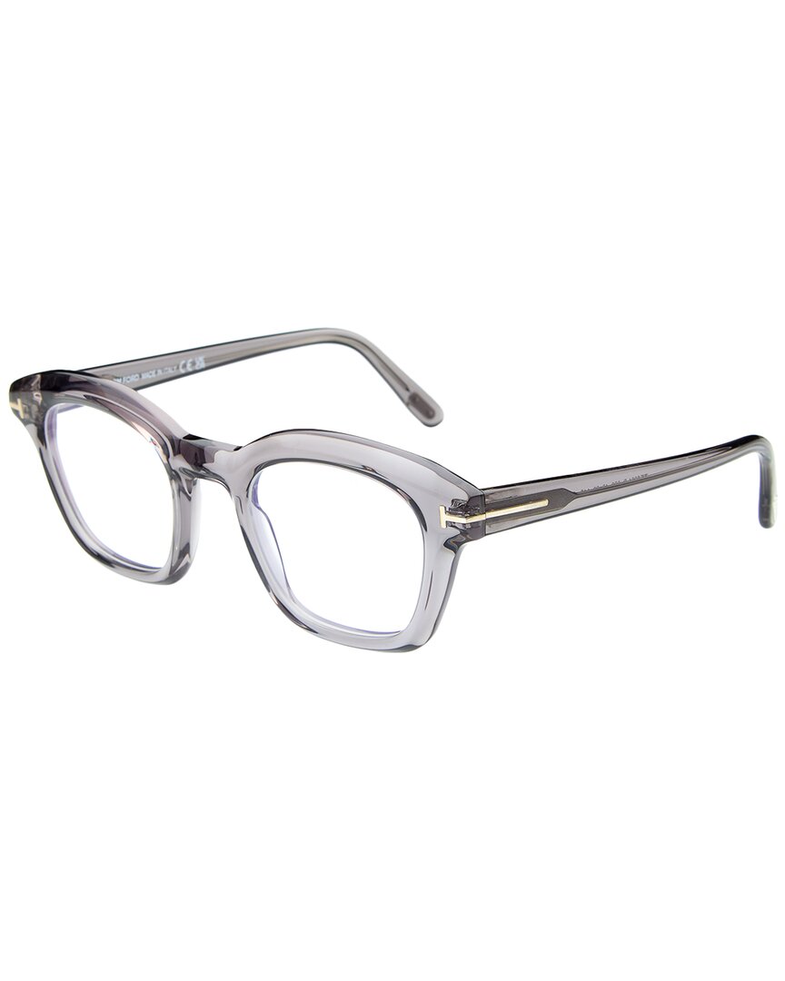 Tom Ford Men's Ft5961 49mm Optical Frames In Gray