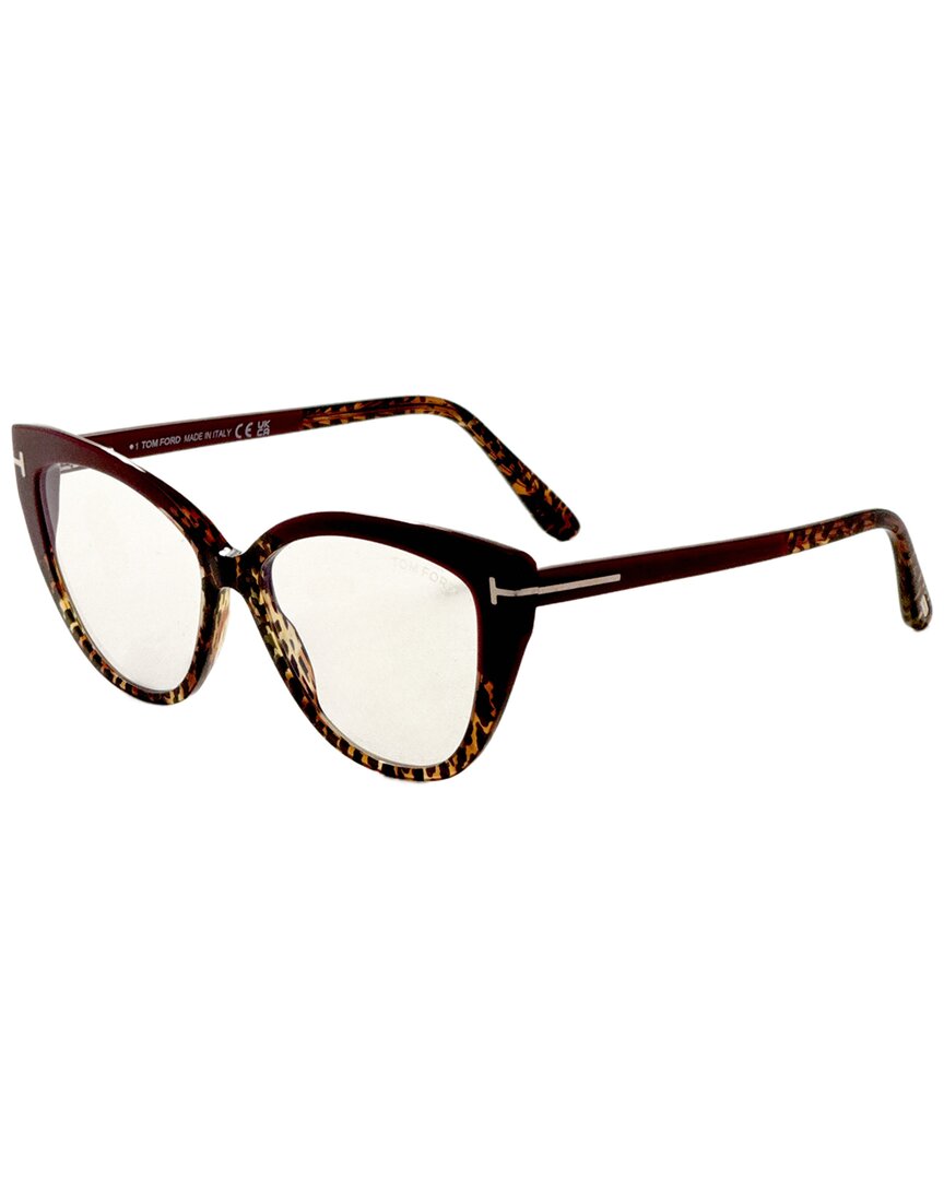 Tom Ford Women's Ft5673 54mm Optical Frames In Gold
