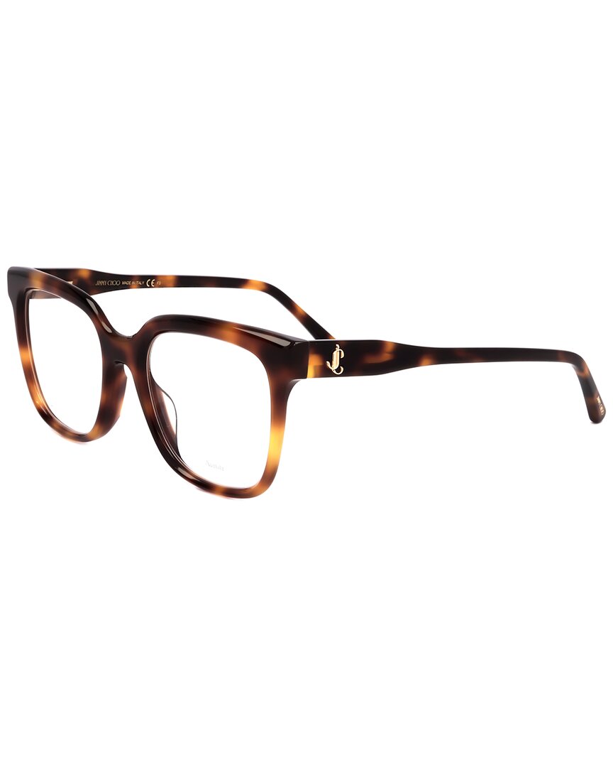 Jimmy Choo Women's 51 Mm Eyeglasses In Brown