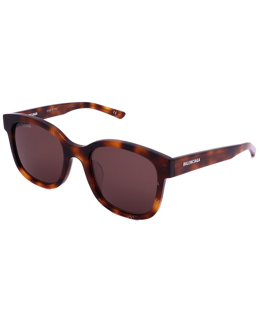 Balenciaga Men's Bb0076sk 52mm Sunglasses In Brown
