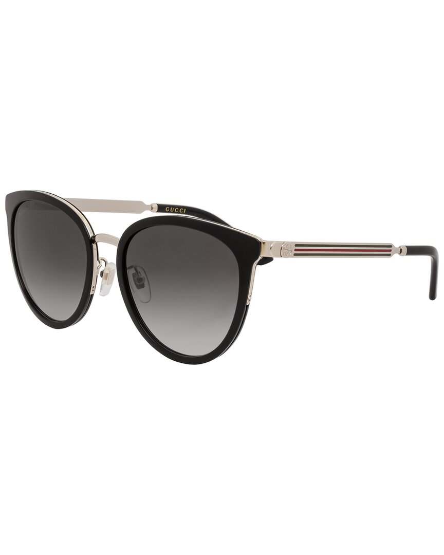 Gucci Women's Gg0077sk 56mm Sunglasses In Black
