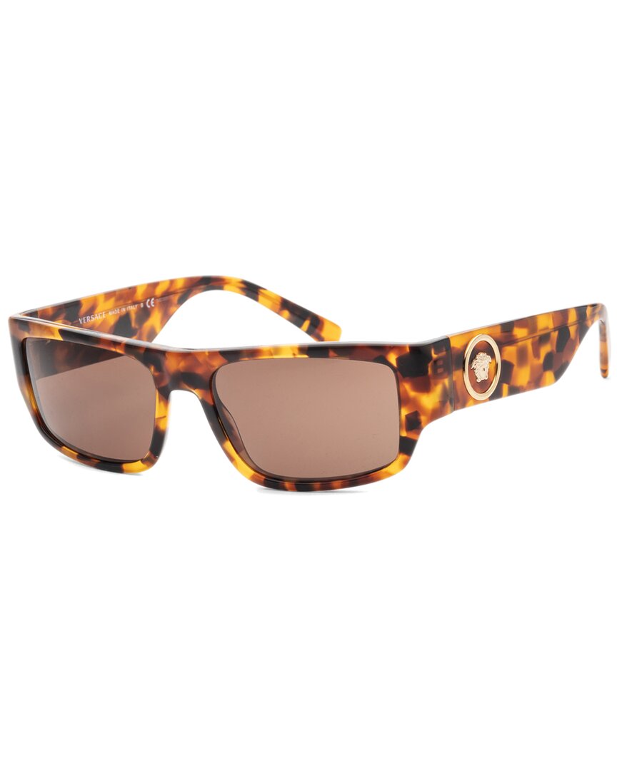 Versace Women's Ve4385 56mm Sunglasses In Brown