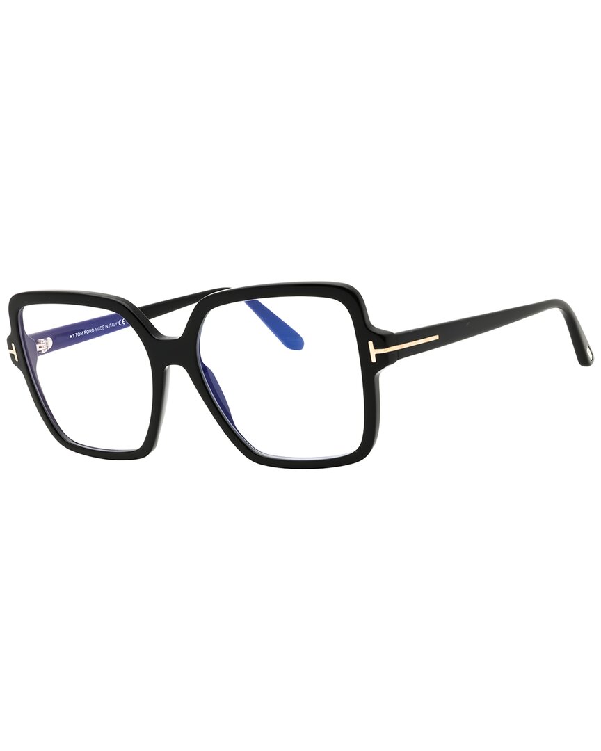 Tom Ford Square-frame Optical Glasses In Black