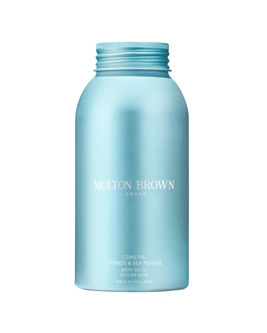 Molton Brown London Unisex Coastal Cypress & Sea Fennel Bath Salts In Multi