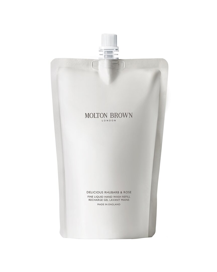 Molton Brown London Women's 13.5oz Delicious Rhubarb & Rose Fine Liquid Hand  Wash Refill