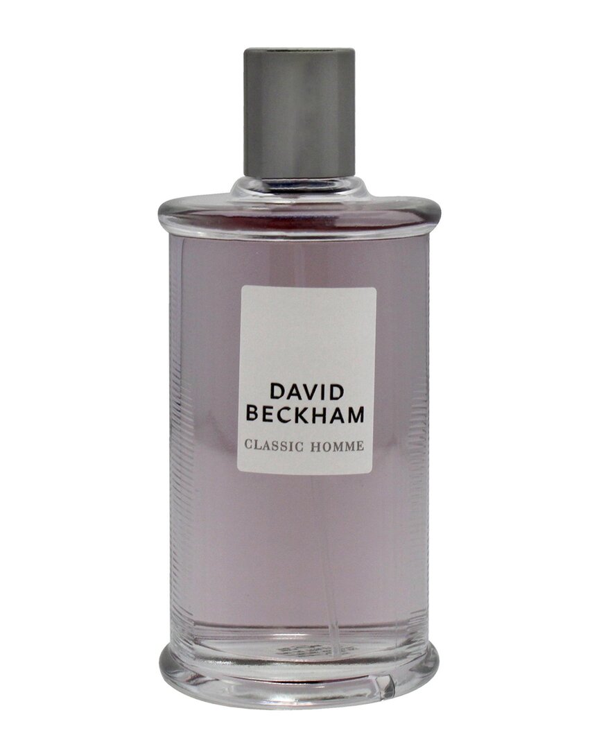 David Beckham Men's 3.3oz Classic Homme Edt