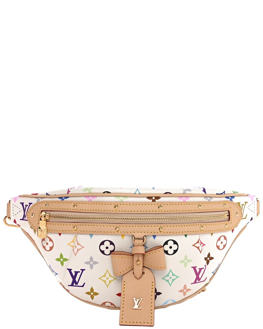 LOUIS VUITTON Pre-owned White Monogram Lv X Tm High Rise Bumbag (authentic Pre-loved)