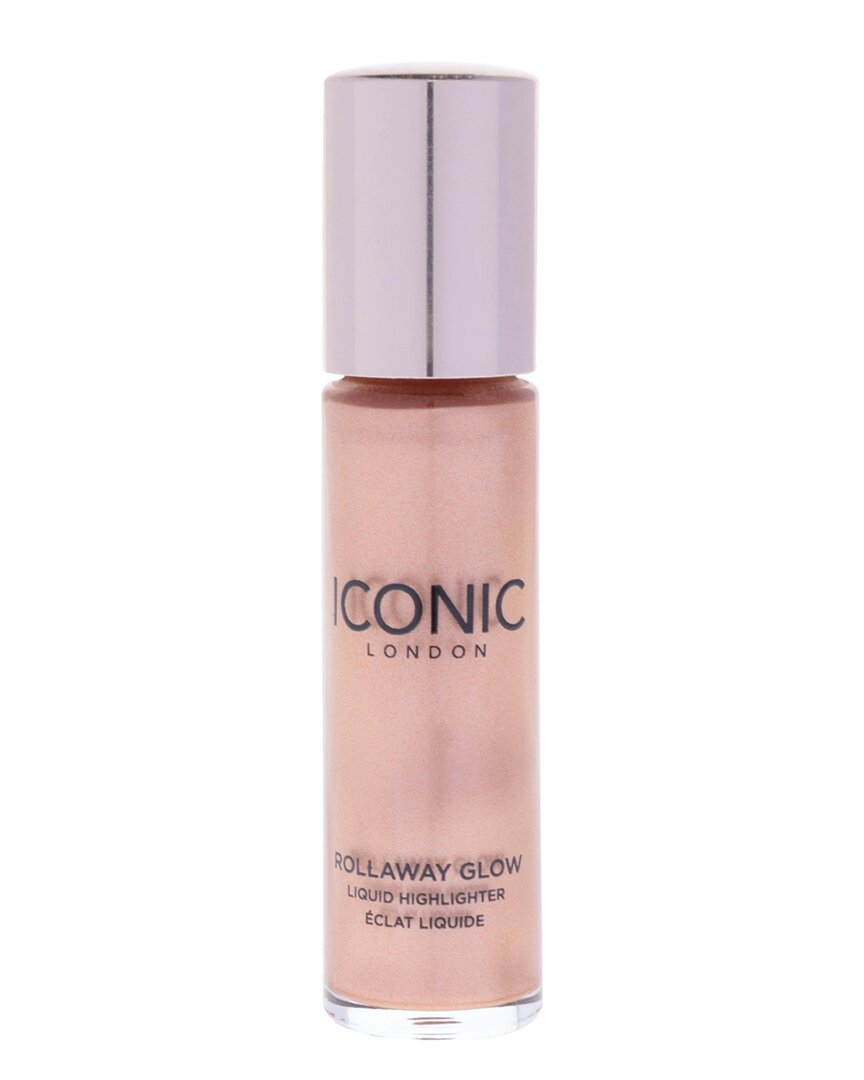 Iconic London Women's 0.27oz Peach Paradise Rollaway Glow Liquid Highlighter