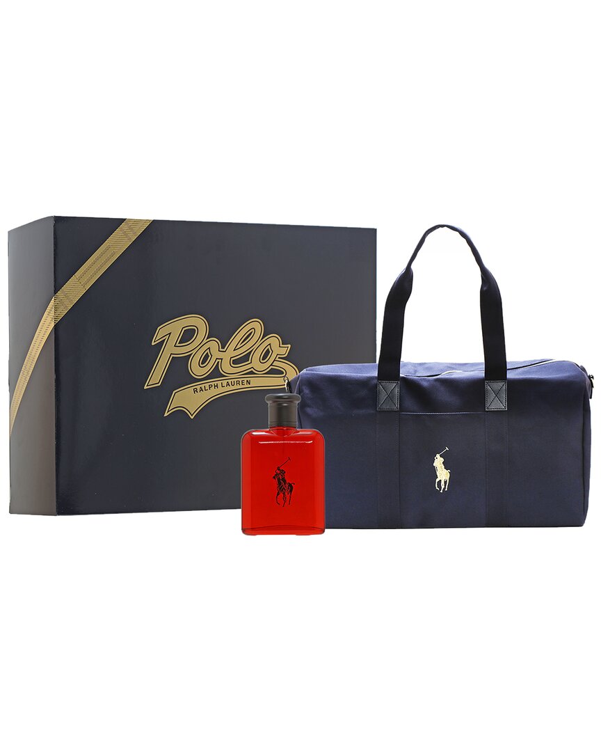 Ralph Lauren Men's Polo Red 2pc Set