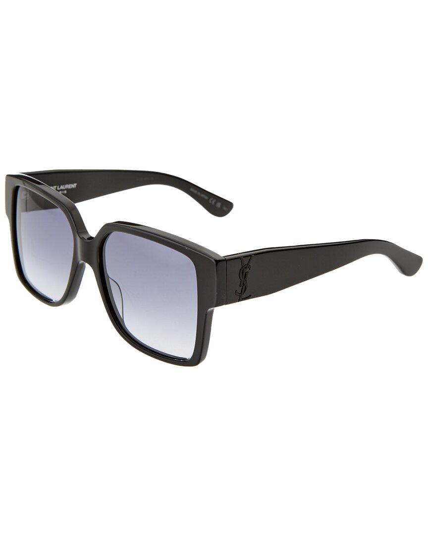 Saint Laurent Unisex Slm9n 55mm Sunglasses In Black