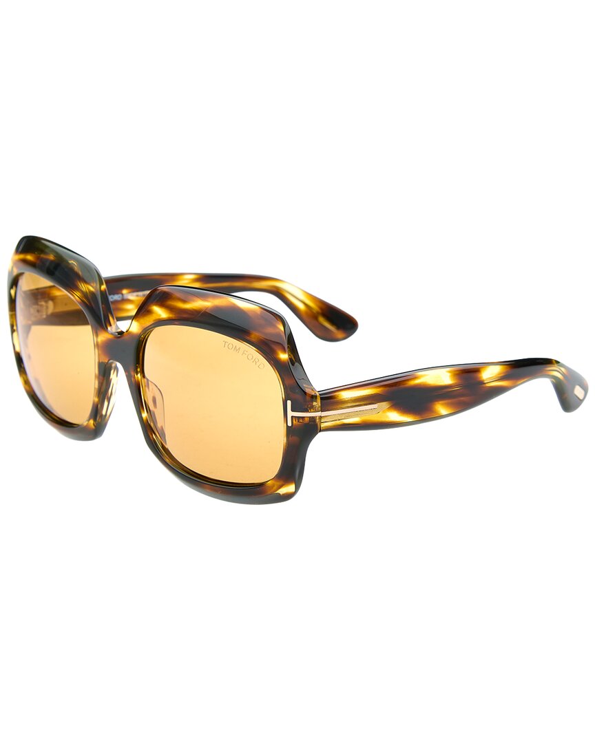 Tom Ford Women's Ren 60mm Sunglasses In Brown