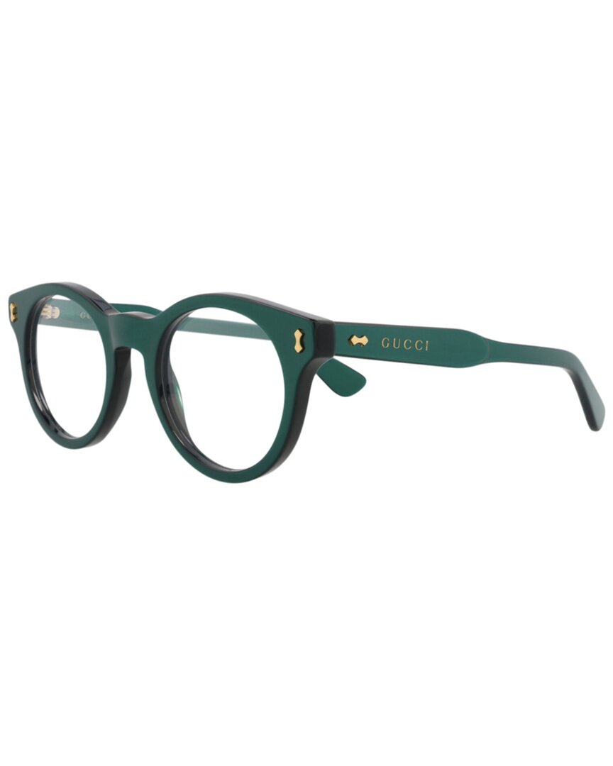 Gucci Men's Gg1266o 48mm Optical Frames In Green