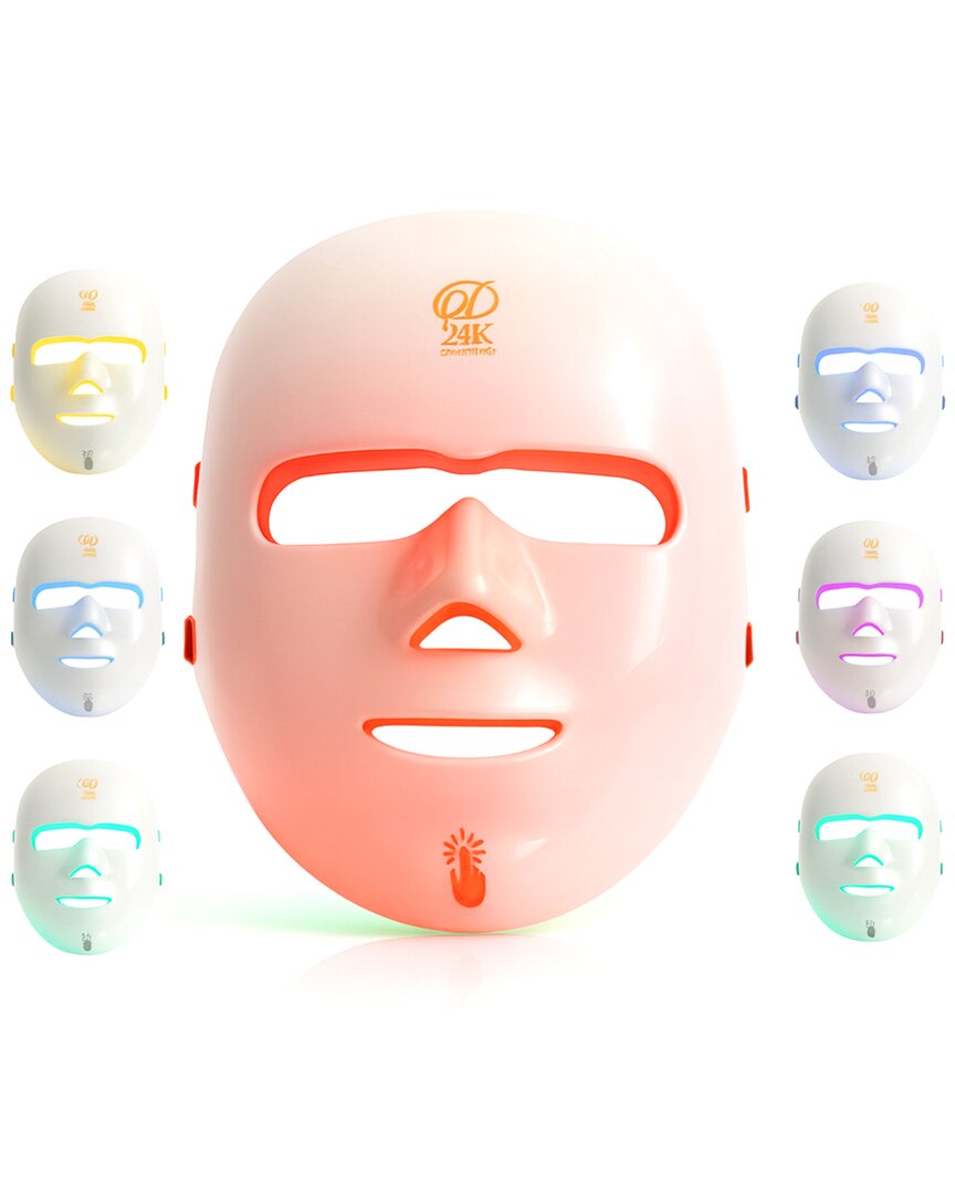 D24k 7-color Led Therapy Mask In Multi