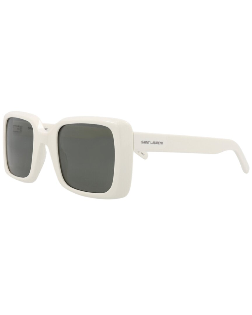 Saint Laurent Women's Aa0064s 51mm Sunglasses In Blue