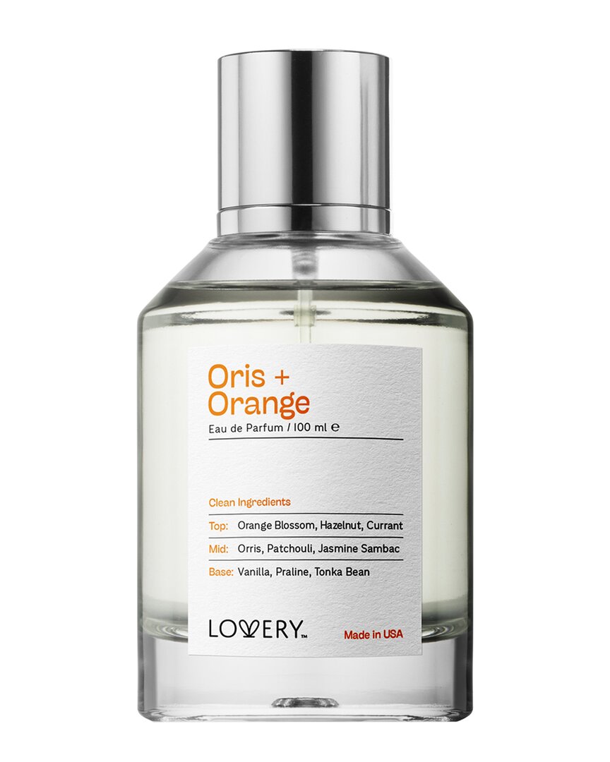 Lovery Unisex 3.4oz Oris And Orange Blossom Edp