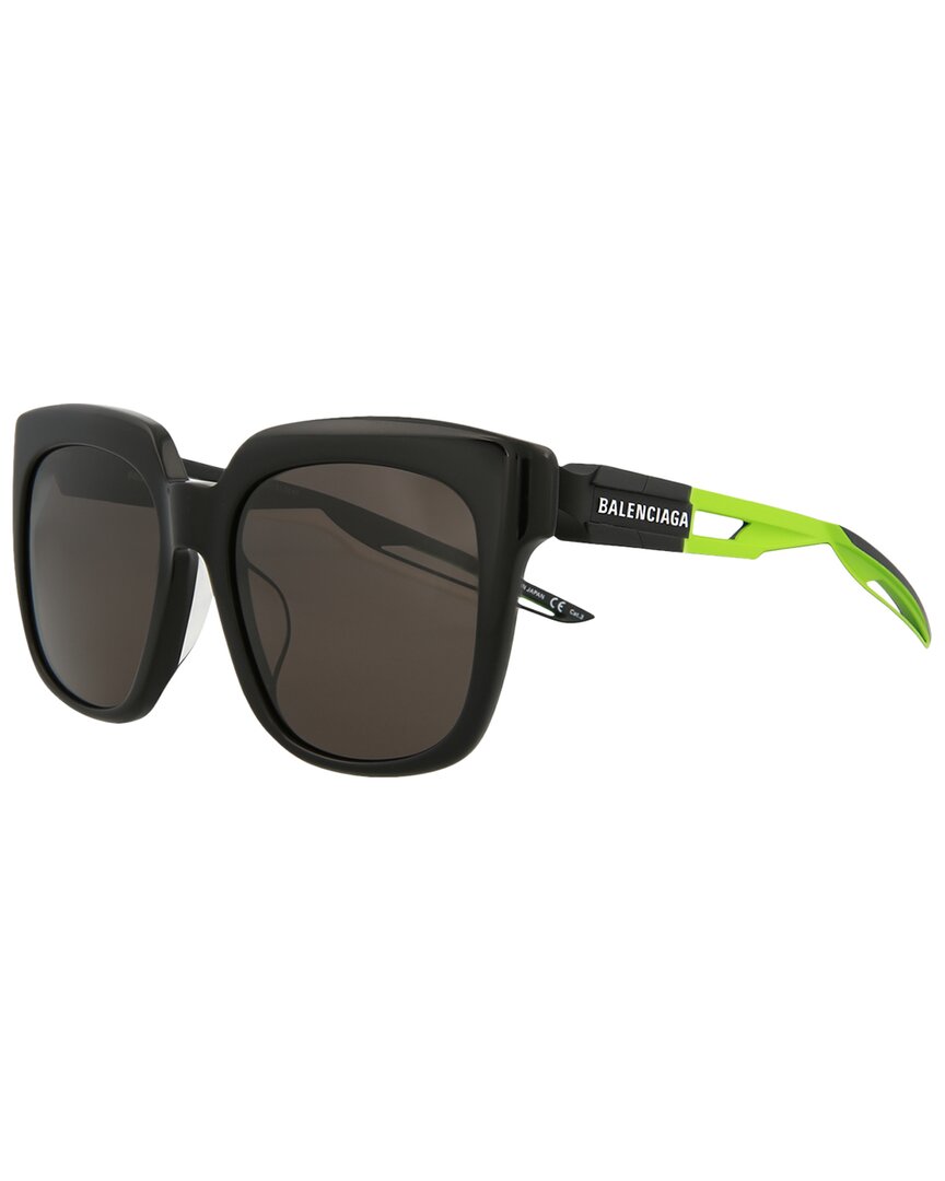 Balenciaga Unisex Bb0025sa 55mm Sunglasses In Black