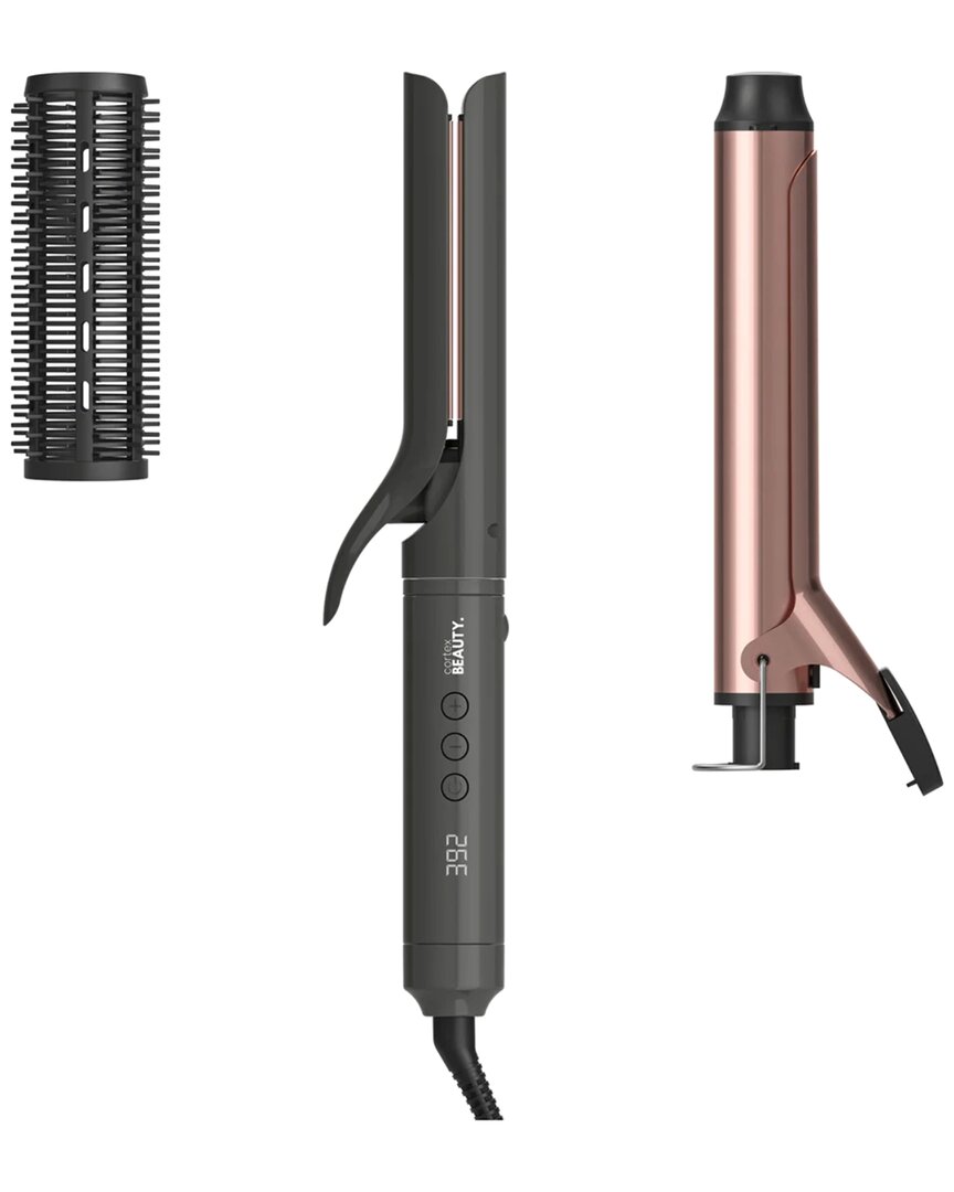 Cortex Beauty Cortex 3-in1 Multi Styler Set With Digital Display In Black