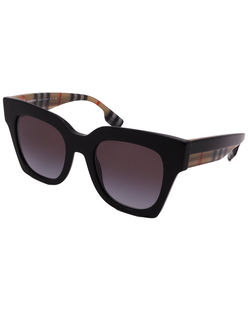 Burberry Women's Be4364 49mm Sunglasses In Black