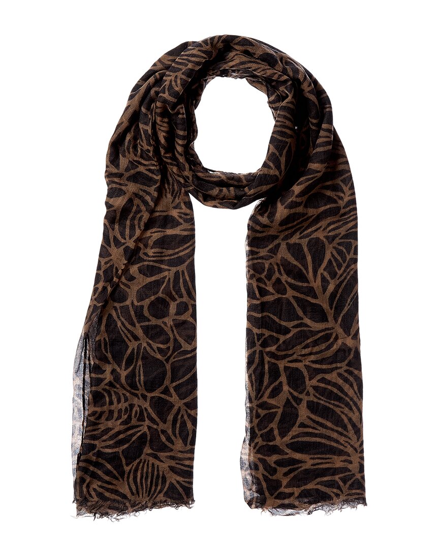 Brunello Cucinelli Cashmere Scarf In Brown