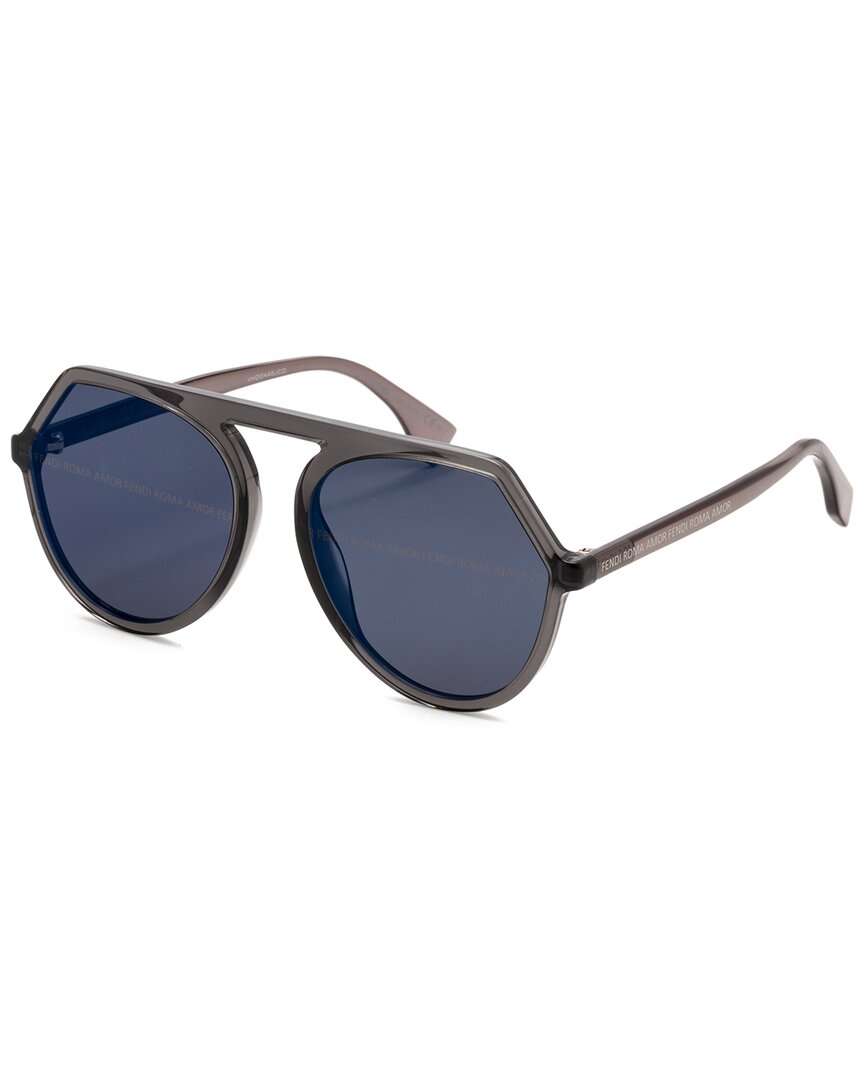 Fendi Unisex Ff0375/g/s 57mm Sunglasses In Grey