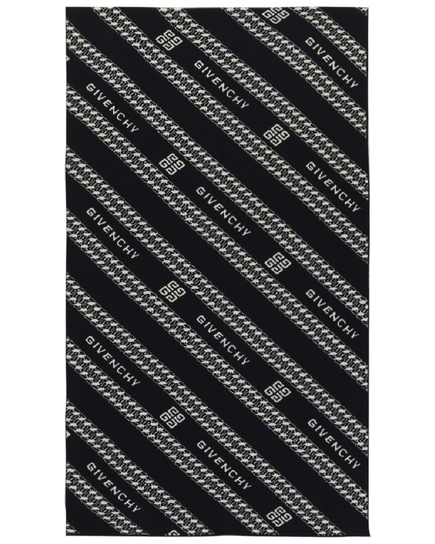 Givenchy Wool Scarf In Blue