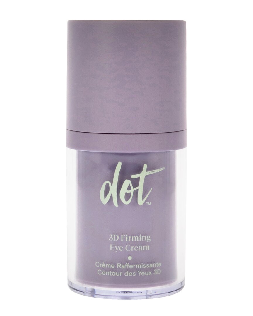 Dot Unisex 0.5oz 3d Firming Eye Cream In White