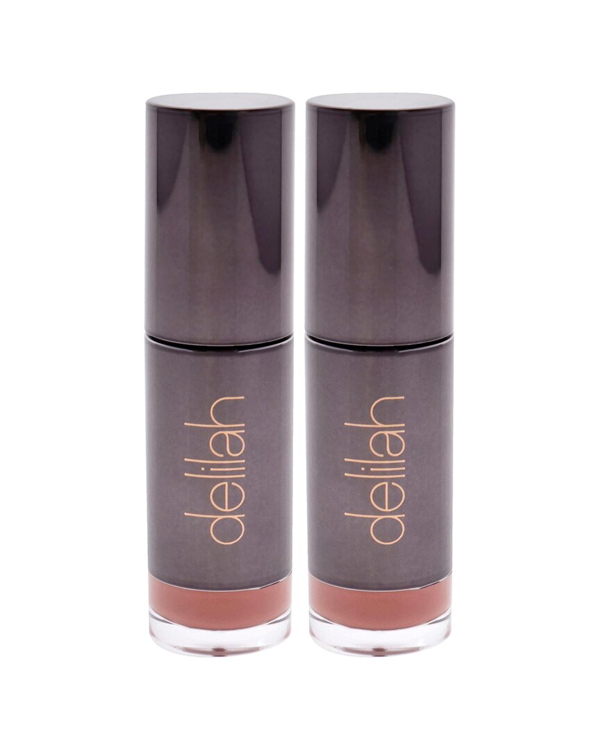 Delilah Women's 0.24oz Breeze Colour Intense Liquid Lipstick - Pack Of 2