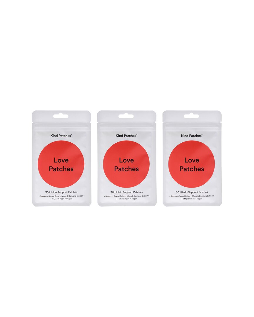Kind Patches Women's Love Patches - 30 Count - Pack Of 3 In Multi