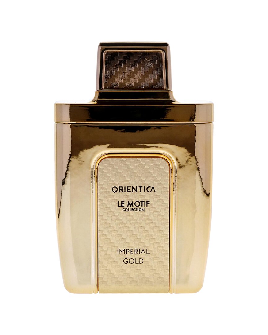 Orientica Men's 2.9oz Le Motif Imperial Gold Edp