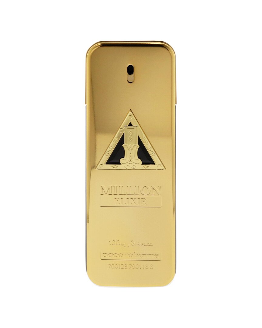 Rabanne Paco Unisex 3.4oz 1 Million Elixir Edp In Gold