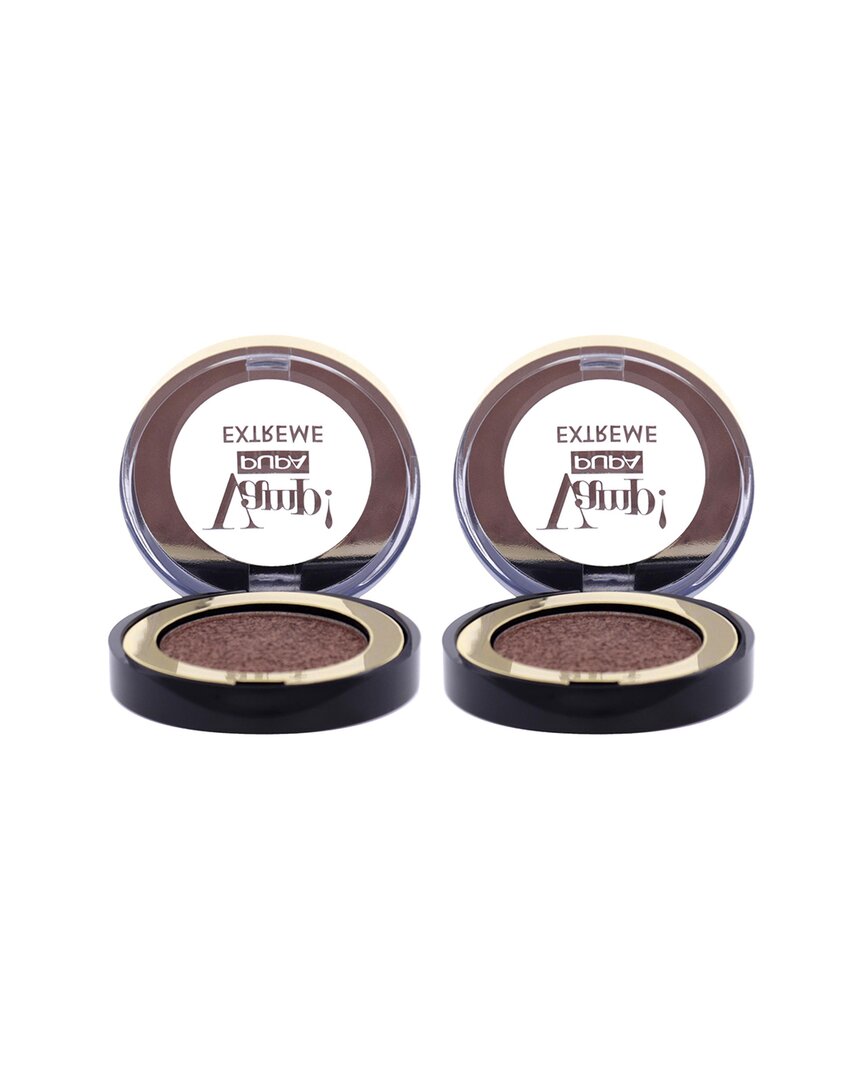 Pupa Milano Women's 0.088oz 002 Extreme Copper Vamp Extreme Eyeshadow - Pack Of 2