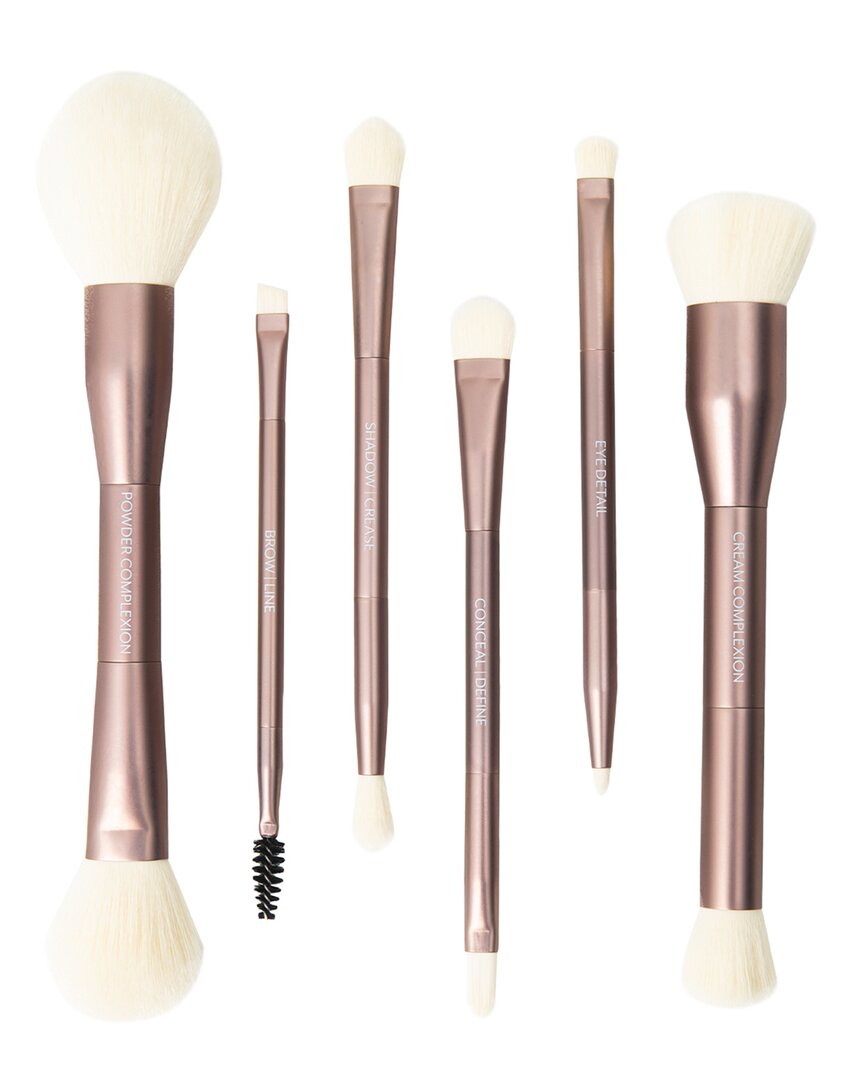 Jenny Patinkin Unisex Makeup Brush Set In Pink