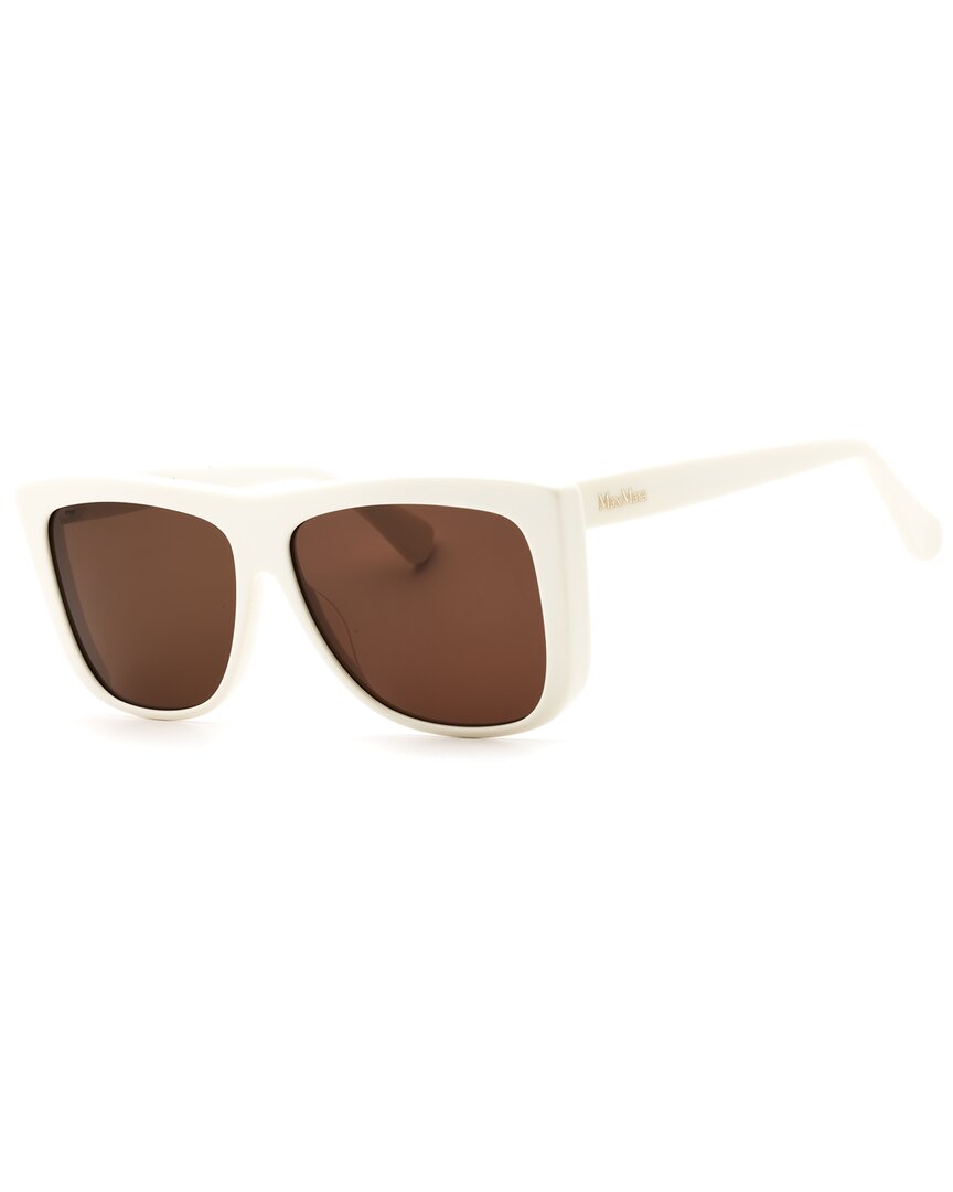 Max Mara Women's Mm0066 57mm Sunglasses In Neutral