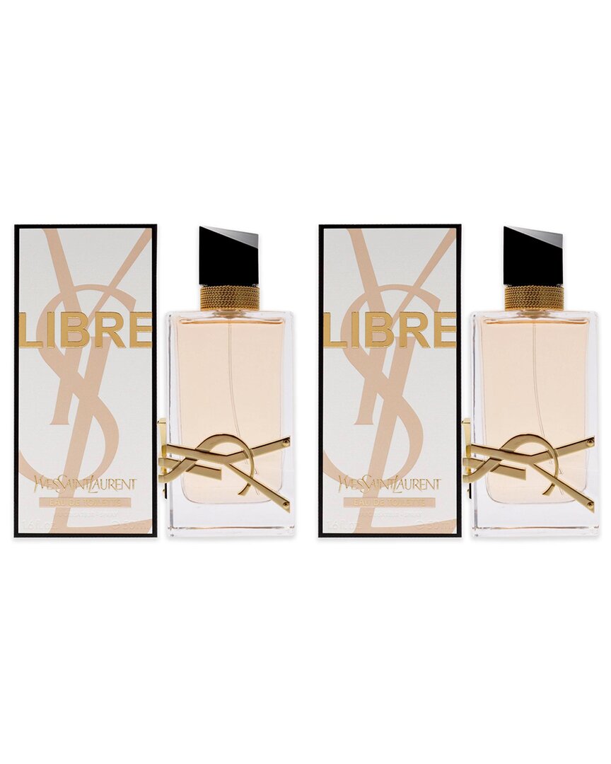 Ysl Beauty Ysl Women's 1.6oz Libre Edt Pack Of 2