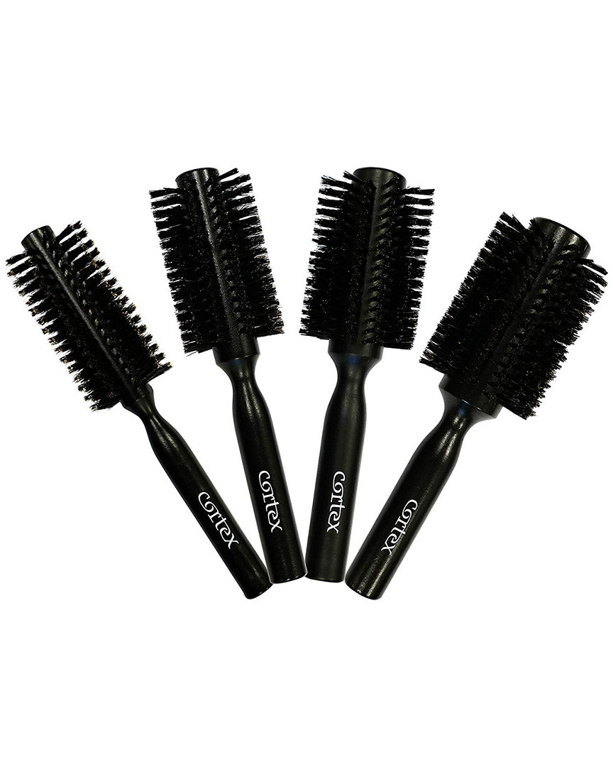 Cortexpro Cortex Professional Women's Black 4pc Boar Bristle Brush Set