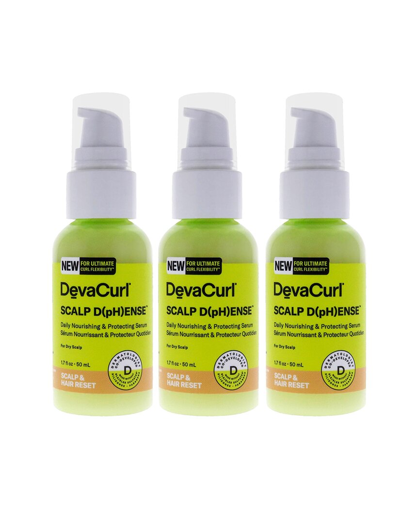 Devacurl Unisex 1.7oz Scalp D Ph Ense Serum - Pack Of 3