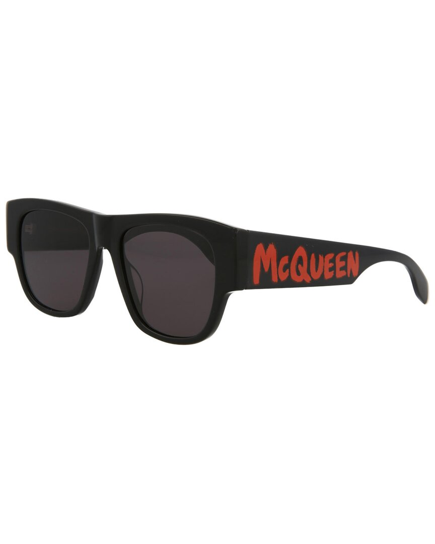 Alexander Mcqueen Men's 54mm Sunglasses In Black