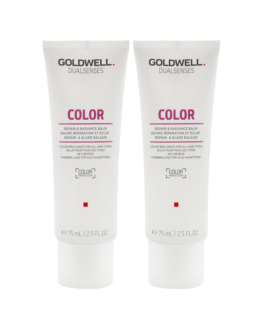 Goldwell Unisex 2.5oz Dualsenses Color Repair And Radiance Balm - Pack Of 2 In White