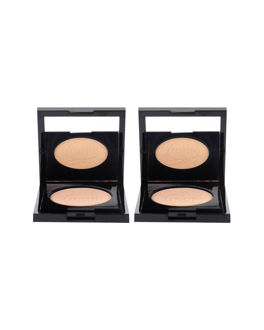 Idun Minerals Women's 0.12oz 532 Vacker Finishing Powder - Pack Of 2 In Neutral