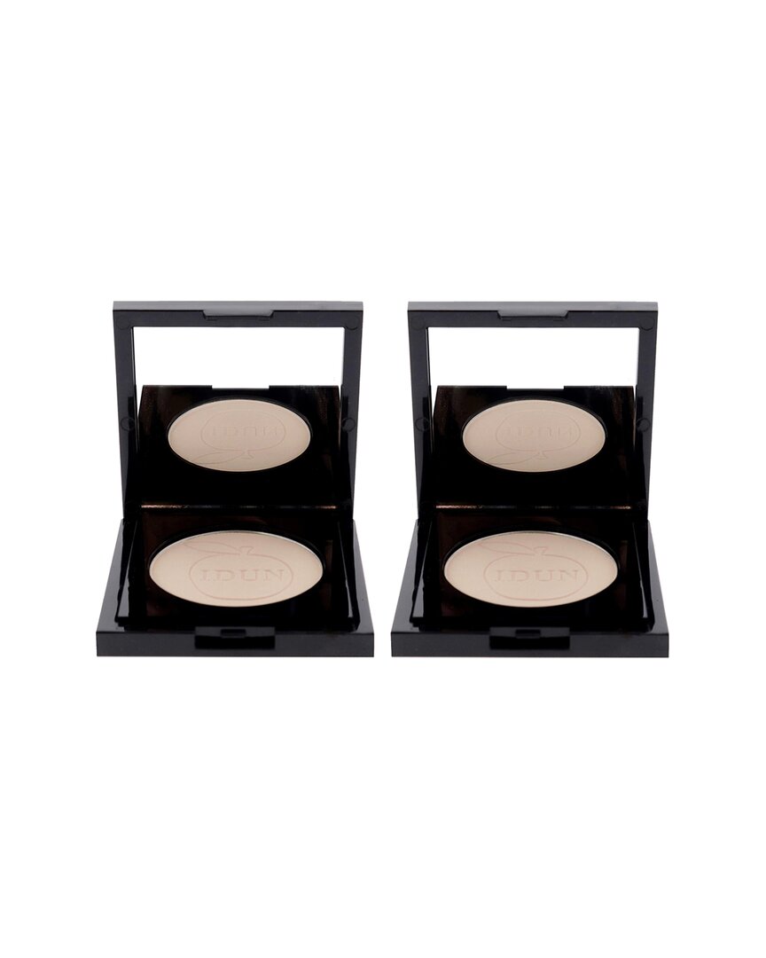 Idun Minerals Women's 0.12oz 521 Tuva Mattifying Mineral Powder - Pack Of 2