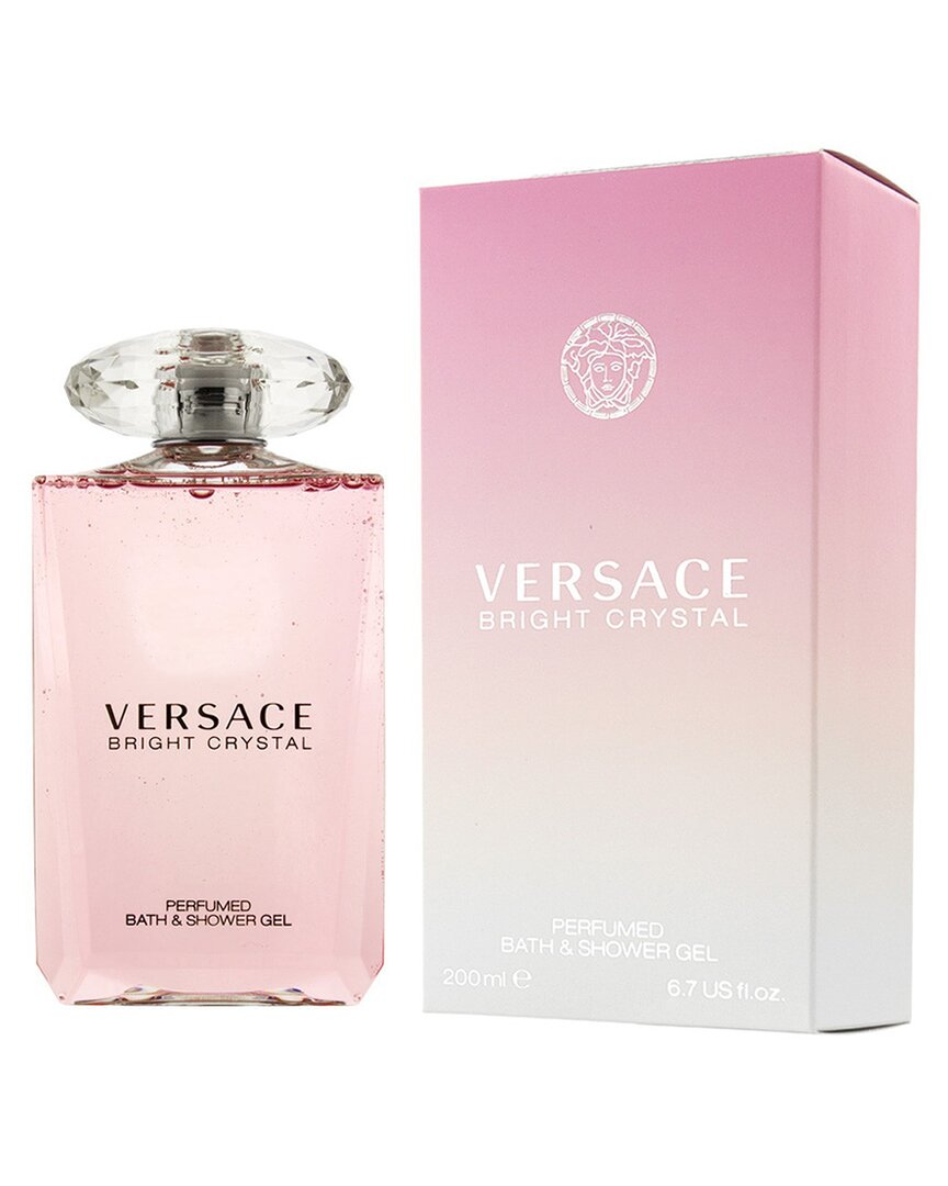 Versace Women's 6.7oz Bright Crystal Bath & Shower Gel
