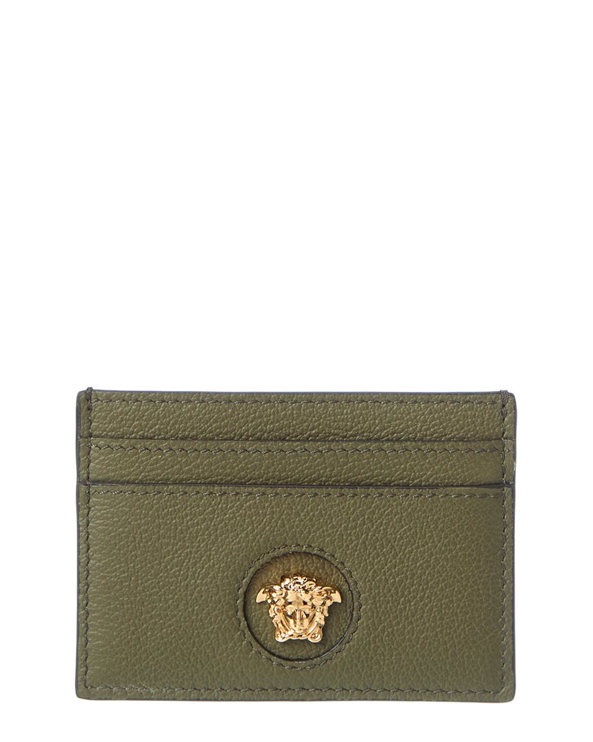 Versace Medusa Leather Card Holder