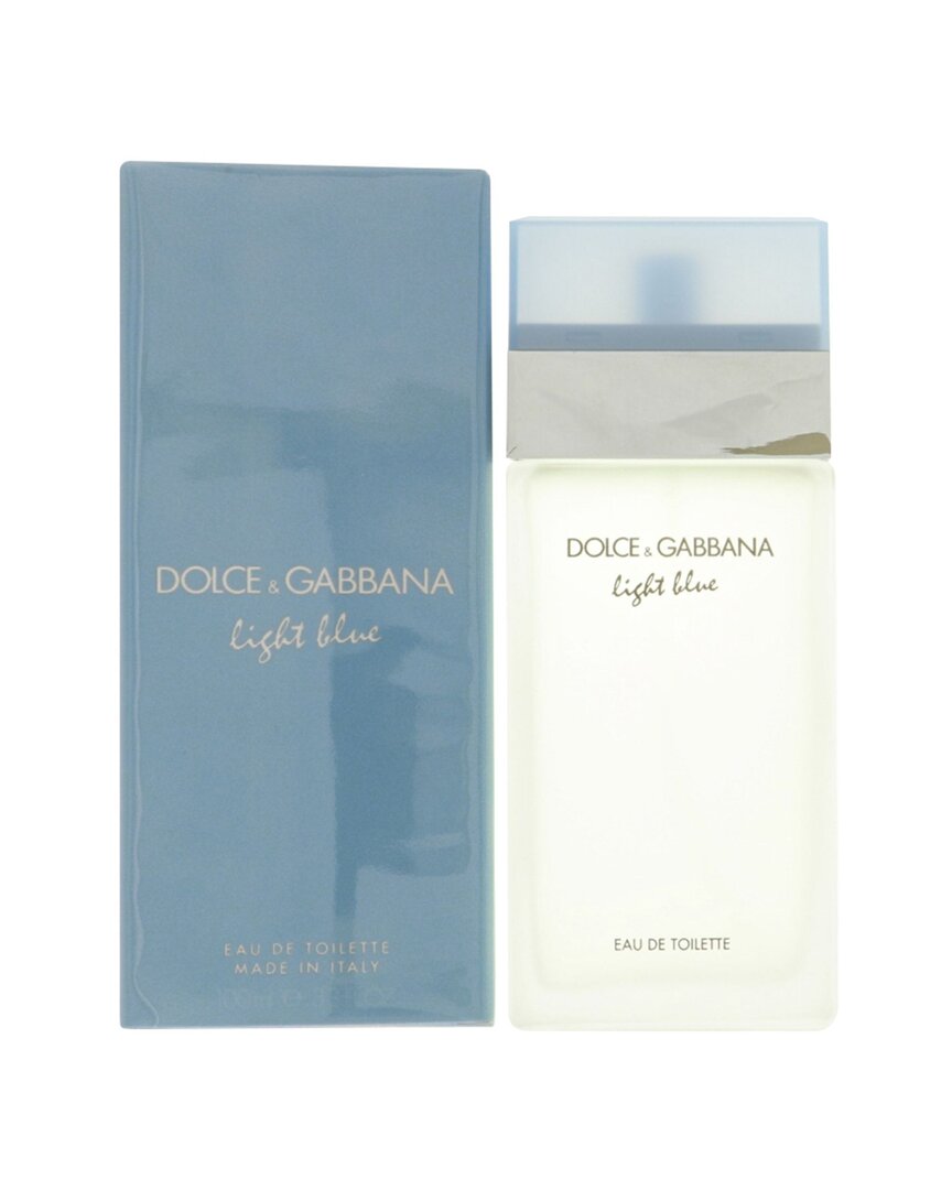 Dolce & Gabbana Women's 3.3oz Light Blue Edt In Multi