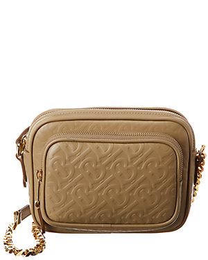 Burberry Small Monogram Leather Camera Bag from Gilt - Styhunt